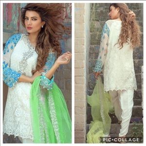 Rozina Munib Pakistani Designer Shalwar Kameez